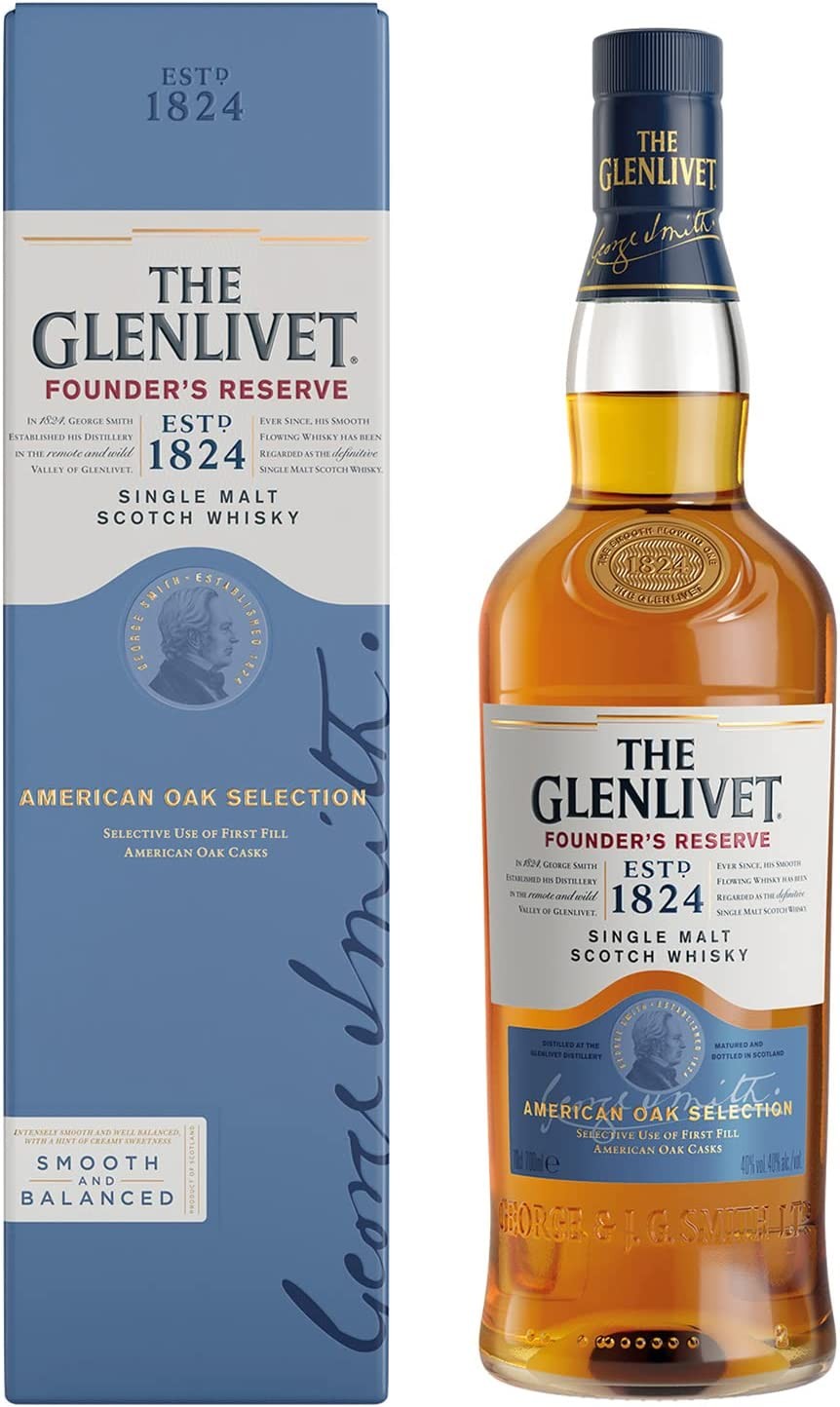The Glenlivet Founder's Reserve Whisky Escocés de Malta 70 cl