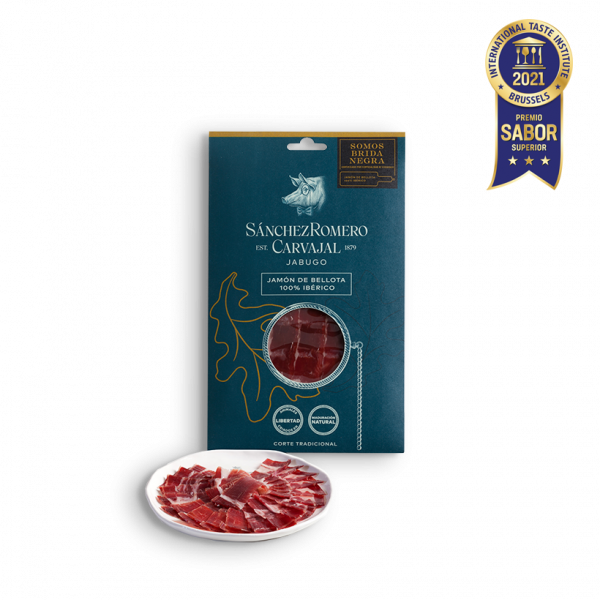 Jamón de Bellota Sánchez Romero Carvajal Loncheado 100% Ibérico 70gr