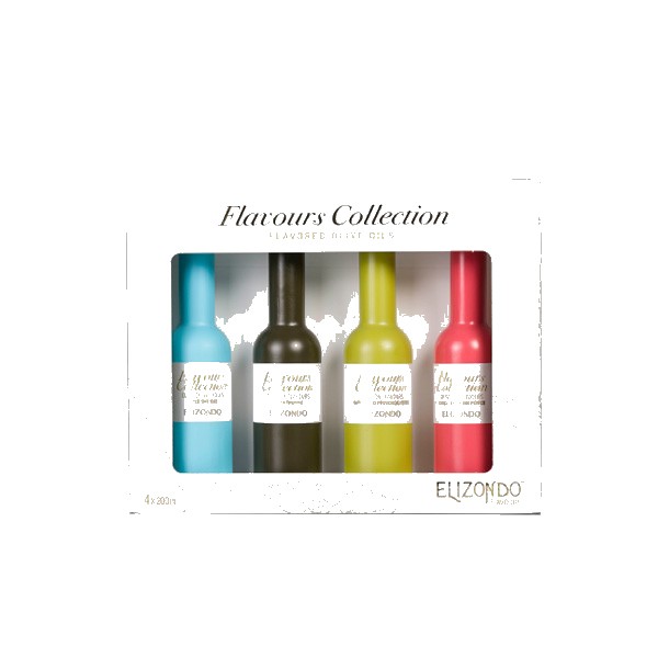 Estuche Aceite Elizondo Luxury Flavours 4x200ml