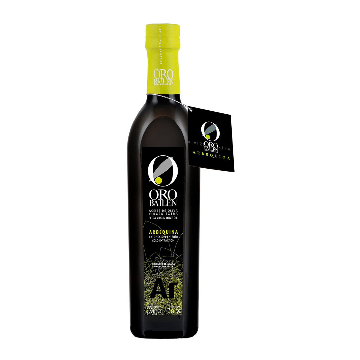 Aceite Oro Bailen Reserva Familiar Arbequina 500 ml