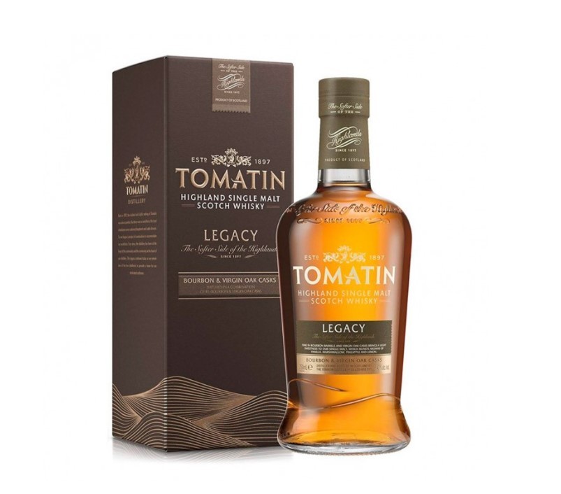 Tomatin Single Malt Whisky Legacy 70 cl con Estuche