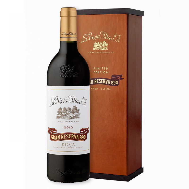 La Rioja Alta Gran Reserva 890 Edicion Limitada 2010 Con Estuche